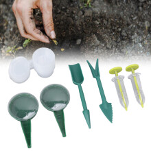 Plastic Seed Sower Set: Easy Reliable for Lettuce & Flower Beds