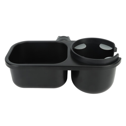 Portable Stroller Cup Holder with Universal Attachment & 360 Tray 1