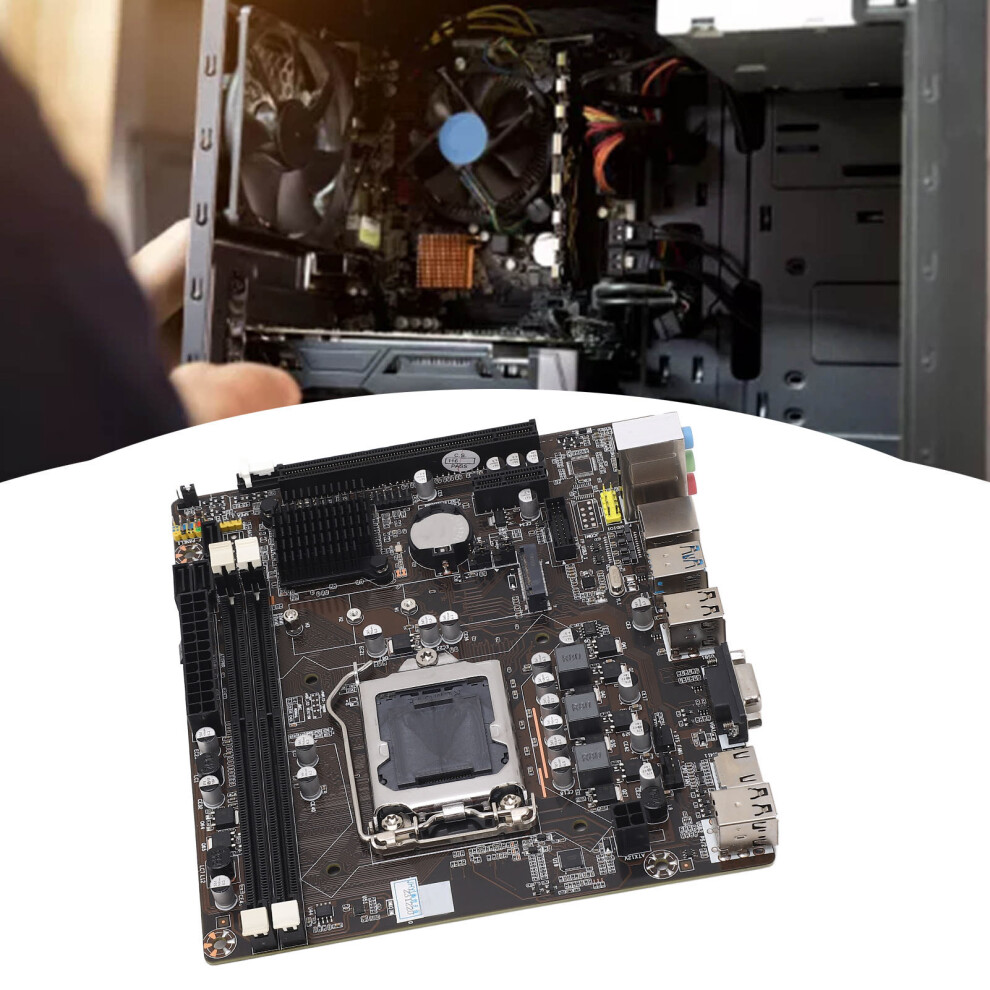 H61 Ddr3 Mainboard Lga 1155 Socket, 16Gb, M Atx, Rgb Interface 7601370438009