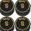 6 pièces de tip de queue de billard de 14 mm, multi-couches, remplacement de queue de billard et snooker 8