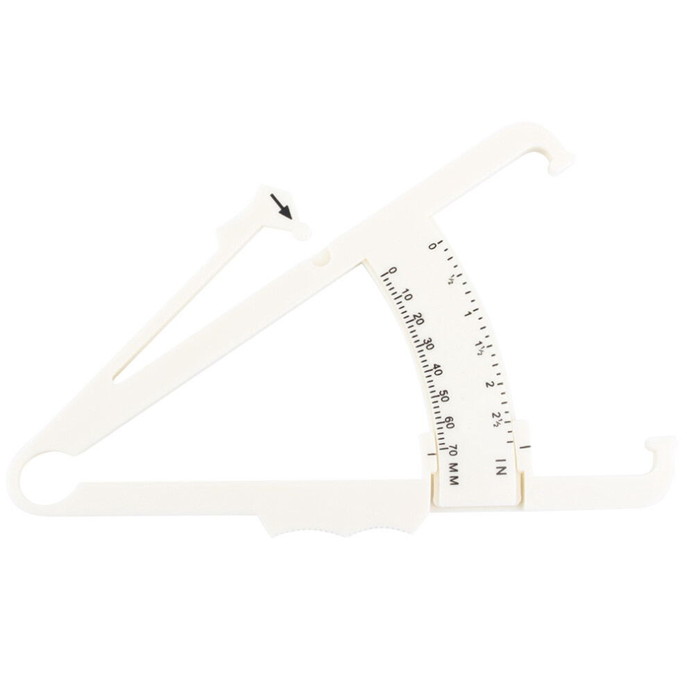 Professional Grade Body Fat Caliper, Handheld Device For Fitness Enthusiasts And Health Professionals, Thermo Plastic Polymer Ensures Accuracy And Dur