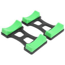 Dumbbell Stand for Home Gym, ABS Construction Dumbbell Rack Mat with Radial Design Floor Protection Space Saving Fitness Equipment Holder