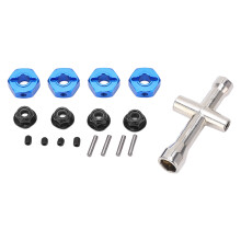 Hex Hubs Wrench for RC Car Maintenance, Phillips Shape Hexagonal Screwdriver with Cross Sleeve, Durable Maintenance Tool Strong Rust Resistance Exquis