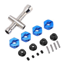4 Stück RC Auto Aluminiumrad Sechskantmuttern 5mm für Slash 4X4 & 2WD