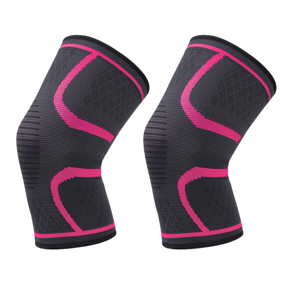 Compression Knee Sleeve, Breathable Decompression Knee Pain Relief Anti-Collision Support, Ideal For Running, Bicycling, Hiking, Basketball, Football,