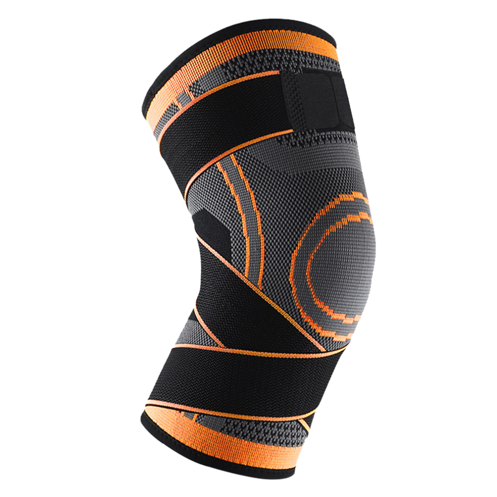 Knee Compression Support Brace: Breathable Mesh Design For Enhanced Comfort & Stability