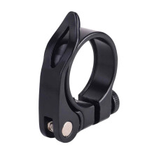 Bicycle Quick Release Seat Post Clamp Bicycle Seat Lock Clamp Aluminum Alloy Bicycle Seat Clamp Bicycle Quick Release Seat Post Clamp for Mountain Roa
