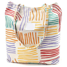 Manchesterväska för kvinnor, snygg och mångsidig axelväska i kanvas, elegant design, maskintvättbar, mjuk texturerad handväska med innerfickor,