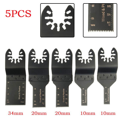 5Pcs Renovator Πολυλειτουργική λεπίδα πριονιού Ταλαντευόμενα αξεσουάρ πολλα 2