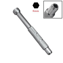 1 Stück Präzisions-Schraubendrehergriffe für 4-mm-Schaftstücke Bequeme Mini-Schraubendreherhaltergriffe Handwerkzeug für Sechskantstücke