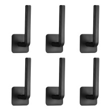 Plastic L-Shape Hat Hangers Baseball Caps Rack No-6 pack