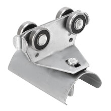 Stainless Steel Track Roller Wheel Trolley, 24mm Pulley Diameter