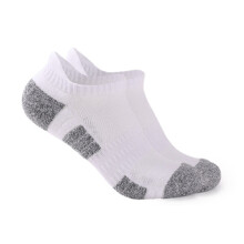 10er Pack atmungsaktive, gepolsterte Lauf- und Sportsocken für Herren und Damen, niedriger Schnitt • Schwarz, Weiß, Hellgrau