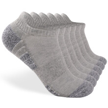 6er-Pack atmungsaktive, gepolsterte Laufsocken für Damen und Herren – niedriger Schnitt, Größen S–XL