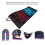 Programmierbares flexibles Farb-LED-Display 170x72mm mit Bluetooth und Musikfunktion 5