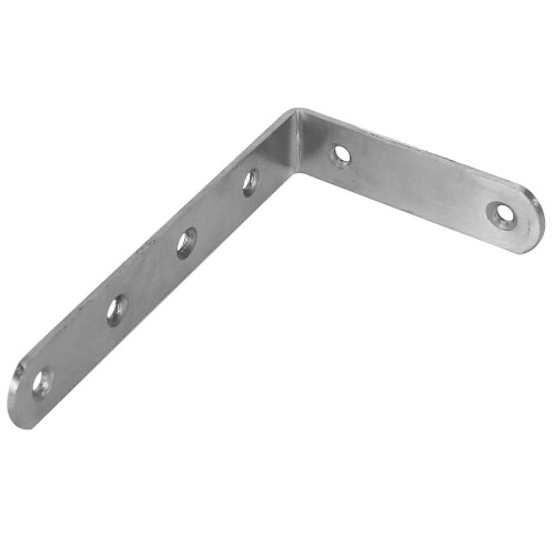 125x75mm L-förmiger Edelstahlregal-Winkelhalter