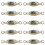 10 Stk LED Angelköder Angelspöne Unterwasserblinker Bass Heilbutt Blinker Trolling Deep Drop F 2