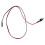 2er Pack 2-Pin SW PC Stromkabel Ein/Aus Drucktaste ATX Computer Schalterkabel 45cm 4