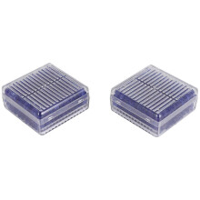 2 Stück Blaue Indikator-Silikagel-Trockner Feuchtigkeit für Absorptionsbox wiederverwendbar