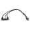 60cm Front Case Panel USB3.0+USB3.0+HD Audio Jack Ports I/O Board+Internal Wire USB Bezel Line DIY C 2