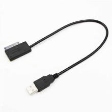 35CM USB-Adapter PC 6P+7P CD DVD-ROM SATA-zu-USB-2.0-Converter Slimline-SATA-13-Pin-Laufwerkskabel für