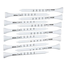 100 Stück Holz Golftees, lange 83mm für Männer, Weihnachten, Vatertag, Opa, Großvater Bi