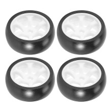 4 Stück Hartplastik Drift-Reifen für Wltoys 284131 K969 K989 P929 Mini-Z Mini-Q Mini-D 1/28 R