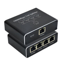 5-Port-Gigabit-Ethernet-Switch mit USB-Netzkabel, 1000Mbps-Ethernet-Splitter 1 zu 4, für Cat