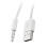 3.5mm-Stecker Audio-AUX-zu-USB-2.0-Stecker-Adapter-Ladekabel 1M 3