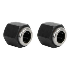 2PCS R025 12mm Einweg-Lager Sechskantmutter für HSP 94188 94122 1/8 1/10 RC Modellauto Buggy Truck VX 28 2