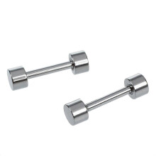 1 Paar Männer Barbell Titanstahl Ohrstecker Ohrringe
