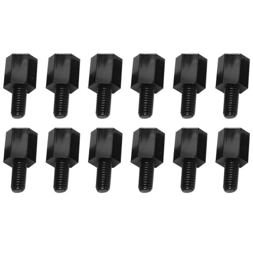 100x Mainboard-Nylon-Hexagonstativ Gewindespacer M3-Gewinde 6+6mm