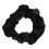 10er Pack Schwarz Samt Scrunchie Haar-Gummis Haar-Bobbles Haar-Bänder 1