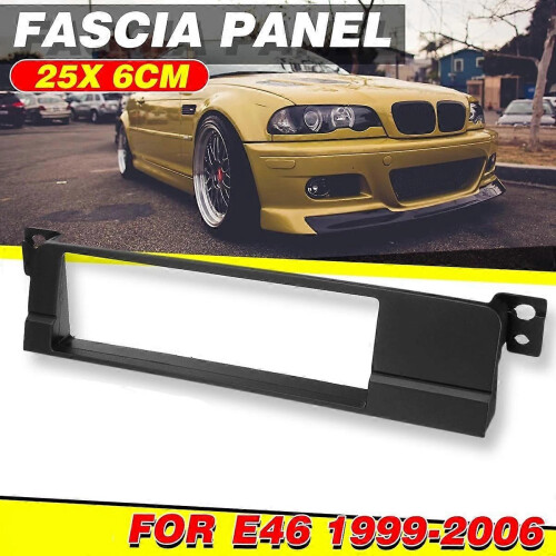 1 Din Autoradio-Frontplattenadapter für BMW 3er E46 1999-2006 2