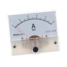 85C1 DC 0-10A Rechteck-Analogpanel-Amperemeter-Messgerät