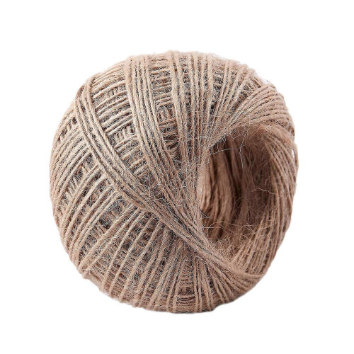 100 Meter - Naturbelassener Jutezwirn String 1mm 2