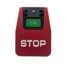110V/220V Dual Voltage Paddelschalter, 3PS bei 230 Volt, großer Kniepaddel für Elektrowerkzeuge schnelles Power