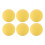 6 Stück PVC Lacrosse-Ball-Set, leicht, elastisch, hervorragender Griff 15