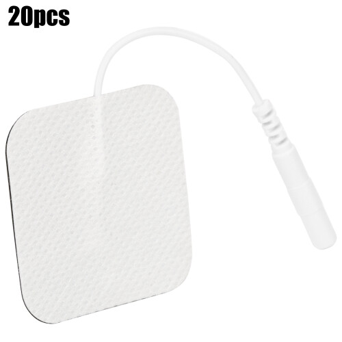 Advanced Electrode Pads for Electrotherapy, Self-Adhesive, Universal Compatibility, Reusable, Comfortable, Premium Adhesive, 20 Pieces 1