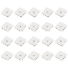 Cuscinetti antidolorifici multiuso, cuscinetti riutilizzabili per unità TENS 4x4 cm in tessuto non tessuto autoadesivo per fisioterapia elettronica