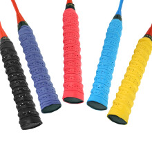 5pack Colorful Pu Racquet Grip Tape, Racket Overgrip Replacement Handle Grip Soft Tape, Anti Slip Self Adhesive Tape for Tennis Badminton