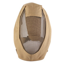 Steel Mesh Protective Fencing Mask For Outdoor Design, Versatile Protection Full Coverage Mask With Strong Resistance For Extreme Sports, Lightweight