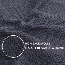 Luxury Kitchen Towel Set, 100% Cotton Waffle Weave for Drying Dishes, Multipurpose, Soft, Environment Friendly
