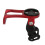 Supporto per computer da bici Out Front in lega CNC rosso Ø38mm 1