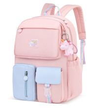 Zaino da ragazza con tasca antifurto, tessuto impermeabile, ampio spazio ideale per la scuola e i viaggi, spallacci regolabili, colori vivaci (A4