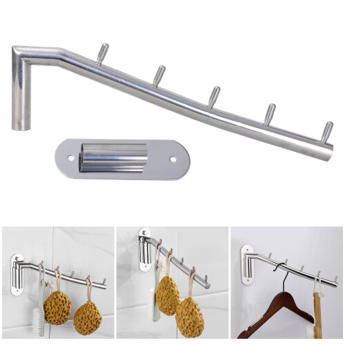 Space Efficient Wall Mounted Clothes Organizers Simple Installs 1