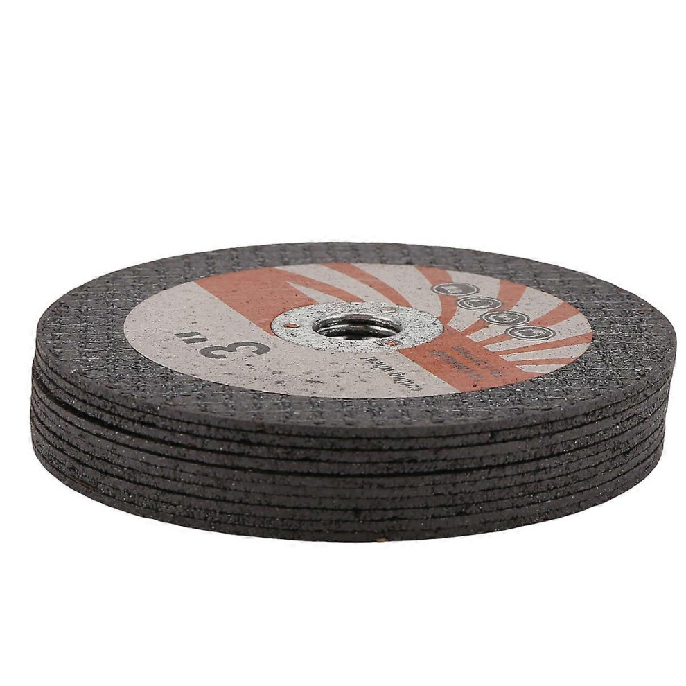 10 Pieces 75Mm Mini Cutting Discs Circular Resin Grinding Discs Compatible With Angle Grinders With 10Mm Bore Compatible With Cutting Wood And Tiles 8741939042465
