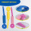 6-Piece Hair Care Foam Rollers, Magic Sponge Soft Curling Rollers, Hair Styling Rollers, DIY Tools 5
