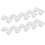 10pcs/pack Replaceable 18-tooth ceramic cutting blade compatible with Oster A5 series pet ceramic scissors 3