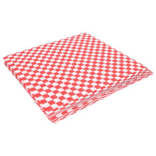 100 vellen vierkantjes voedselverpakkingspapier, vetbestendig sandwich- en hamburgerpapier